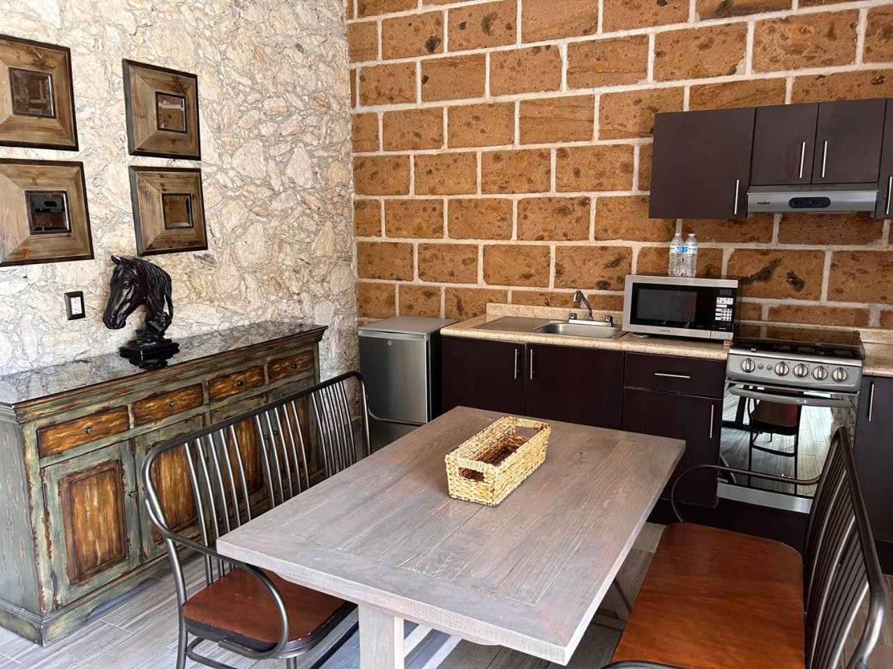 Cabanas, Suites Y Habitaciones Rancho San Jorge Bernal Esterno foto