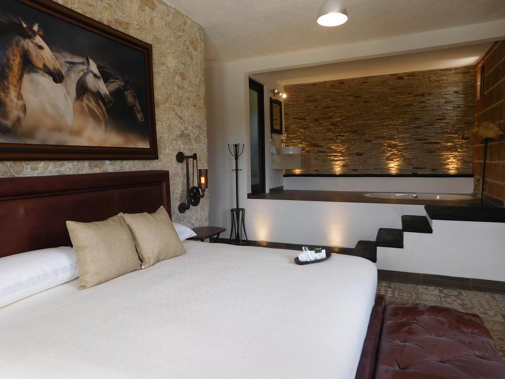 Cabanas, Suites Y Habitaciones Rancho San Jorge Bernal Esterno foto
